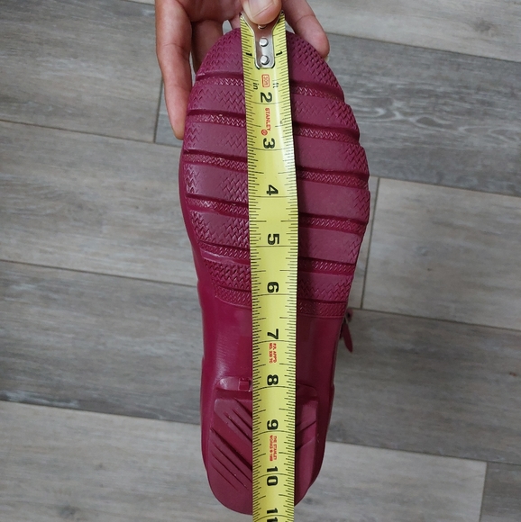 HUNTER Fuchsia Pink Tall Rain Boots- Unisex Women's 10 or Men's 9 *sold as is* - Picture 14 of 14